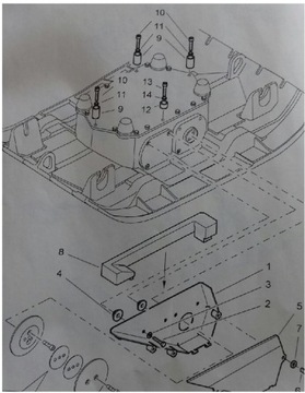 Чехол ремня уплотнителя BOMAG, монтажный комплект