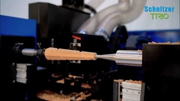 Schnitzer SCH 22120 3x3 - токарный станок по дереву с ЧПУ