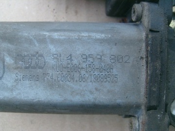 AUDI A3 8L FL 5D MOTOREK OKNO PRAVÝ PŘEDNÍ 8L4959802