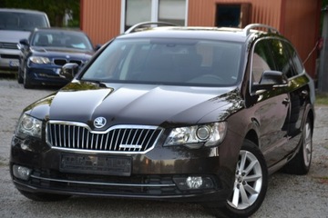 Skoda Superb II Outdoor 1.6 TDI CR DPF 105KM 2014 Skoda superb-2014 rok-brązowa-piekana-manual, zdjęcie 1