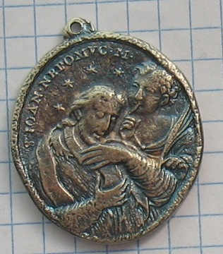medalik św. Jan Nepomucen