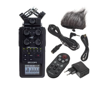 Zoom H6 Black — цифровой аудиорекордер и микшер от Дистрибьютора