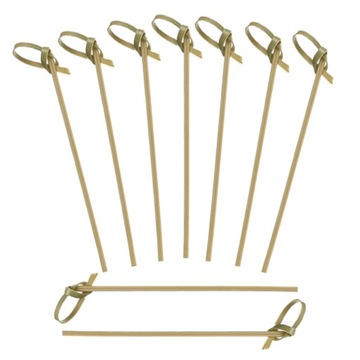 PATYCZKI FINGERFOOD PRZEKĄSKI PIKERY BAMBUSOWE WYKAŁACZKI DO BURGERÓW 100