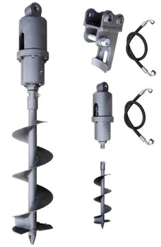 НОВАЯ Буровая установка для MINI EXCAVATOR 0,7-1,5т +ŚWIDER 20