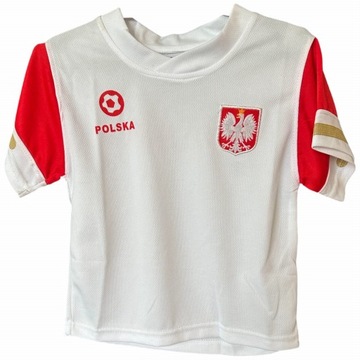 KOSZULKA KIBICA REPREZENTACJI POLSKI 110 cm