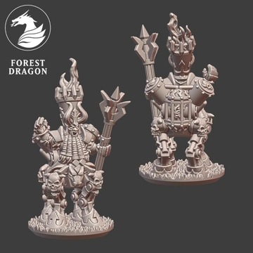 Dwarf Demonsmith Sorcerer Lord, 10 mm Warmaster
