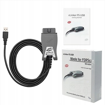 VLinker FS USB ForScan Ford Mazda FEPS HS MS CAN