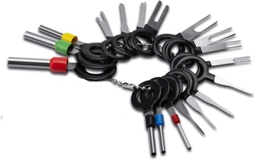 НАБОР КЛЮЧЕЙ-ЭКСТРАКТОРОВ ДЛЯ ДЕМОНТАЖА ШТЫРЕВ РАЗЪЕМОВ, 18 шт.