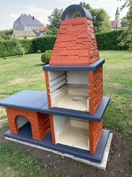 БОЛЬШОЙ САДОВЫЙ ГРИЛЬ LANDGRAF + ПОЛКИ + ЗЕПЕЛЬНИК