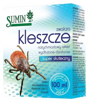 Koncentrat oprysk na KOMARY i KLESZCZE 100ml