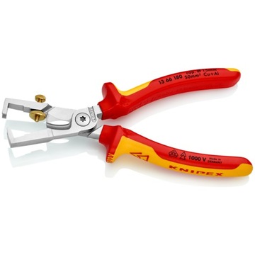 SZCZYPCE DO ZDEJMOWANIA IZOLACJI 180MM KNIPEX