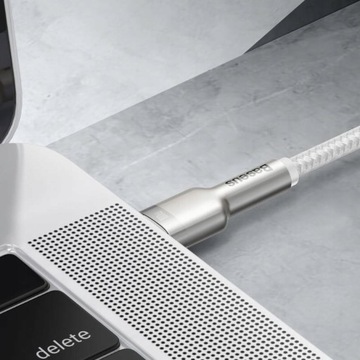 BASEUS Cafule — USB/USB-C — 2 м — 100 Вт (белый)3