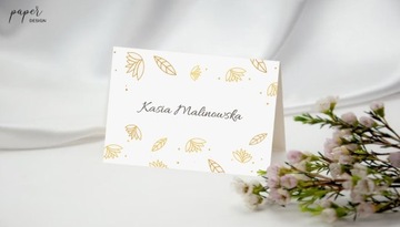 ЗОЛОТЫЕ ЛИСТЬЯ основные карточки с местами для свадьбы, крещения, причастия