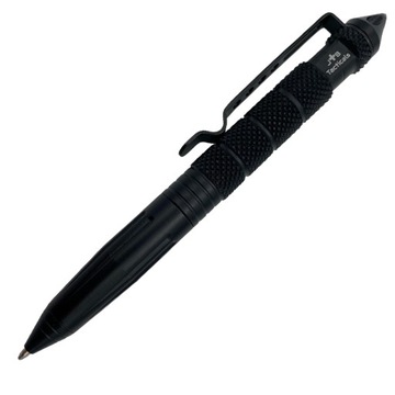 JB Tacticals Czarny Długopis taktyczny kubotan 3w1
