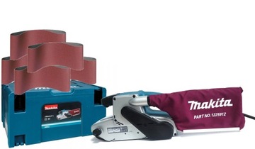 MAKITA 9404J SZLIFIERKA TAŚMOWA Z REGULACJĄ +PASY