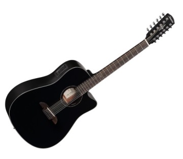 Alvarez AD60-12 CEBK Электроакустическая гитара, 12 струн