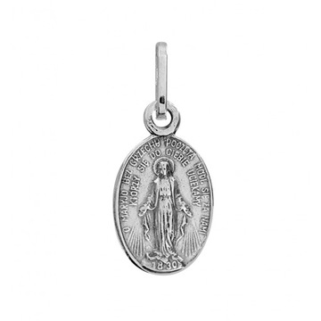 SREBRNY MEDALIK Z MATKĄ BOSKĄ CUDOWNĄ PR. 925