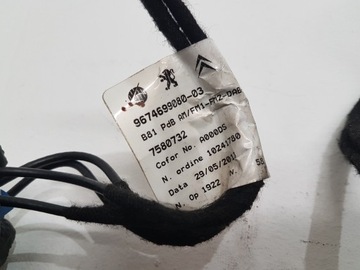 CITROEN DS5 SVAZEK KABEL PŘÍVOD AUTORÁDIO NAVIGACE