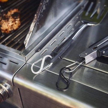 Карабин Nite Ize S-Biner #1, черный, 2 шт.