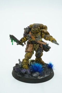 Warhammer 40k Leviathan Space Marines Lieutenant in Phobos Armour
