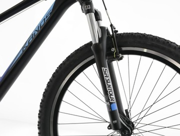 Велосипед MTB 27.5 KANDS ULTIMATE 16 черный синий V1 R22