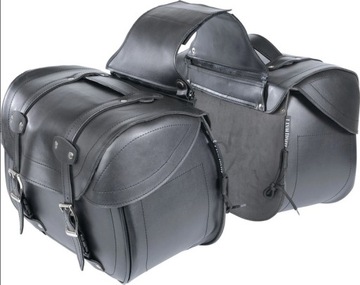 Мотоциклетные сумки HIGHWAY 1 BLACK 2X27 литров Мотор