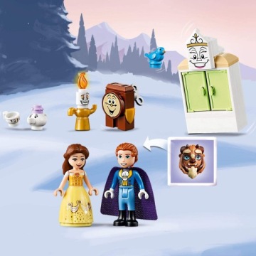 LEGO Disney 43180 Зимний фестиваль в замке Белль Красавица и чудовище НОВИНКА
