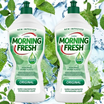 MORNING FRESH Płyn do naczyń MIĘTOWY 2 x 900ml