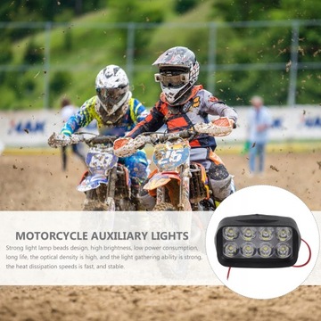 Электрическая светодиодная лампа для мотоцикла, светодиодная батарея