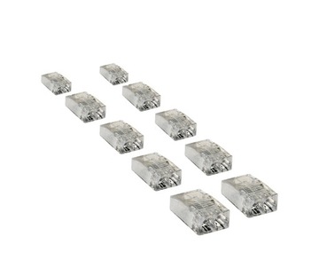 SZYBKOZŁĄCZKA DO DRUTÓW KOMPAKT 0,5-2,5mm2 x 2 - OPK=10 SZT LEDSYSTEMS