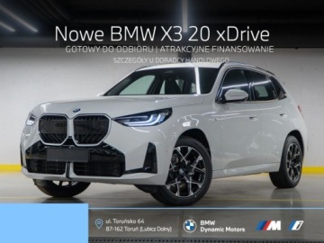 BMW X3 G45 2026 BMW X3 20 xDrive 208 KM mHEV - Gotowy do Odbioru - M Sport - Kamera Cofania