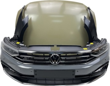 KOMPLETNY PRZÓD VW PASSAT B8 LIFT ZDERZAK R-LINE