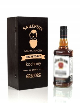 PREZENT NA DZIEŃ CHŁOPAKA SKRZYNKA NA WHISKEY
