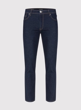 Granatowe spodnie jeansowe Regular PAKO LORENTE roz. W34 L34