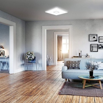 ПОТОЛОЧНЫЙ СВЕТИЛЬНИК - FLAT LED PLAIN 18W - БЕЛЫЙ - КОМНАТА - КУХНЯ - КОРИДОР