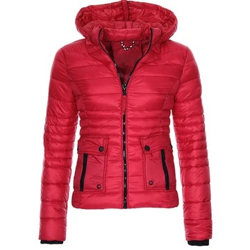 Women Winter Coat Warm Hooded Casual Short Padded