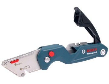 Складной нож с трапециевидным SK5 Bosch Professional + 3 лезвия