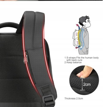 Рюкзак Tigernu для ноутбука 15,6 T-B3668 с USB RFID