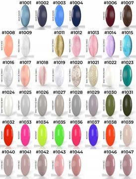 6+4 бесплатных гибридных лака для ногтей MaluLac