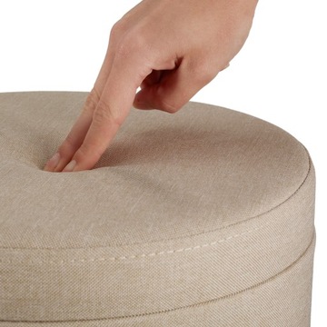 Табурет Yara, имитация льна