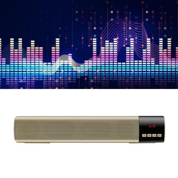 Портативный динамик 5.0 6H Встроенный золотой микрофон