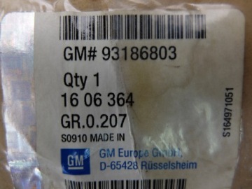 93186803, 1606364, Komplet Uszczelek des Kopfes Opel 93186803 1606364 1,6 16V GM Astra Corsa | thumb 1