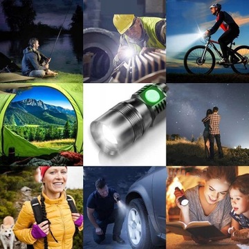 Фонарики Blacklight, 3 в 1, УФ-фонарик, 7 режимов