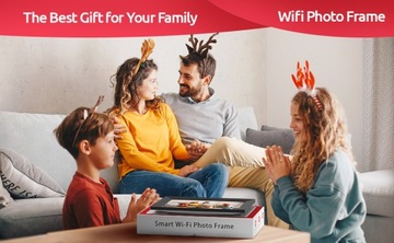 Цифровая фоторамка HDeye FRAMEO Wi-Fi 10,1 дюйма, 32 ГБ, высококачественная панель