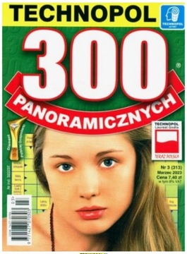 Krzyżówki 300 panoramicznych 3/2023 TECHNOPOL