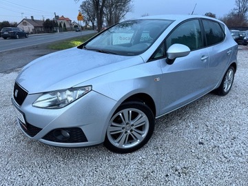 Seat Ibiza IV Hatchback 5d 1.4 MPI 85KM 2009 SEAT IBIZA niski przebieg, klima, nowy rozrząd, olej, pompa wody, zdjęcie 10