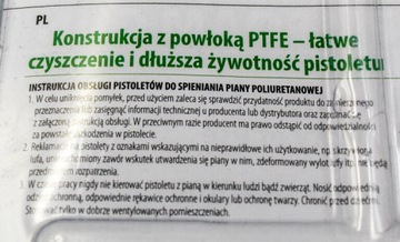 Пенный пистолет Den Braven GUN 175 + очиститель Pur 500 мл