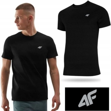 KOSZULKA MĘSKA 4F T-SHIRT PODKOSZULEK BLUZKA SPORTOWA NA CO DZIEŃ