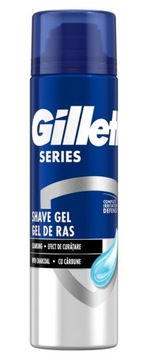 GILLETTE SERIES OCZYSZCZAJĄCY ŻEL DO GOLENIA Z AKTYWNYM WĘGLEM 200ml