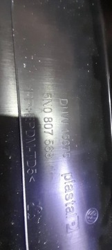 DIFUZOR DOPLNĚNÍ NÁRAZNÍK ZADNÍ SPOILER VW TIGUAN 5N0